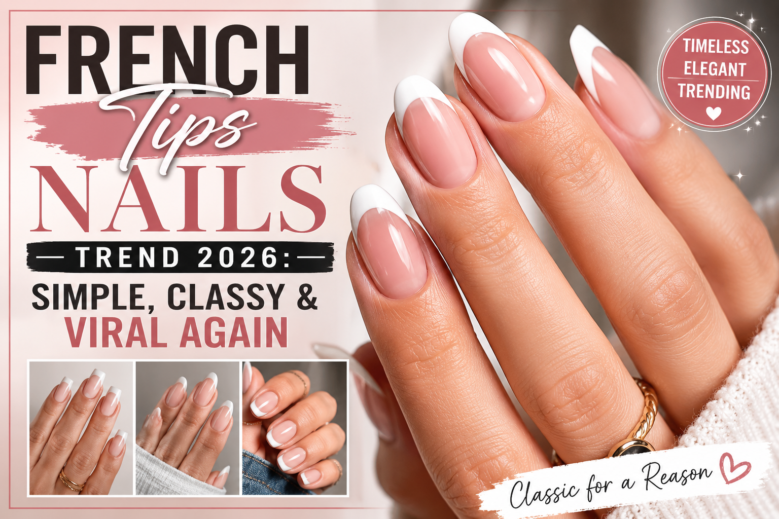 French Tips Nails