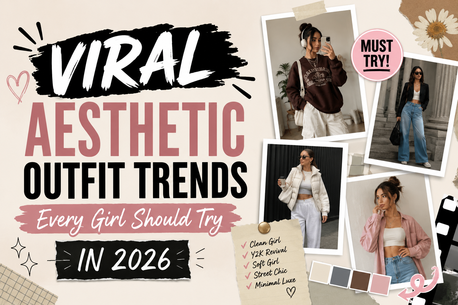 Viral Aesthetic Oversized Outfit Every Girl Should Try in 2026
