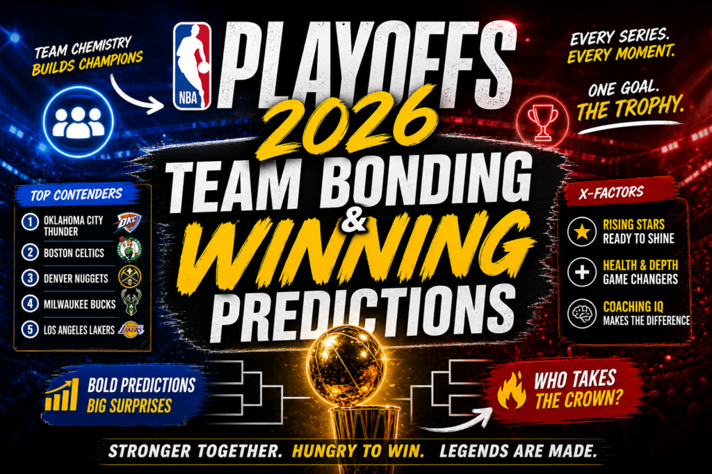 NBA Playoffs 2026 team bonding and winning predictions thumbnail